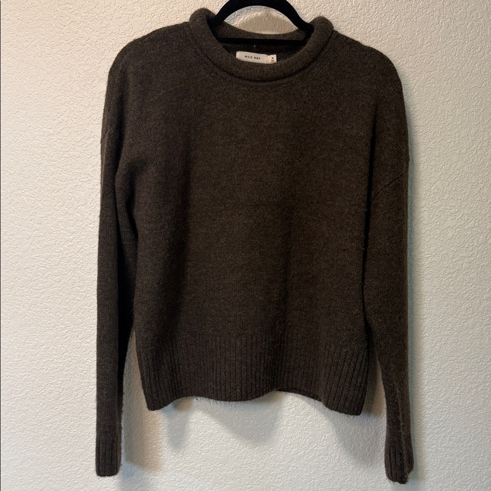Mod Ref Charcoal Turtleneck Sweater